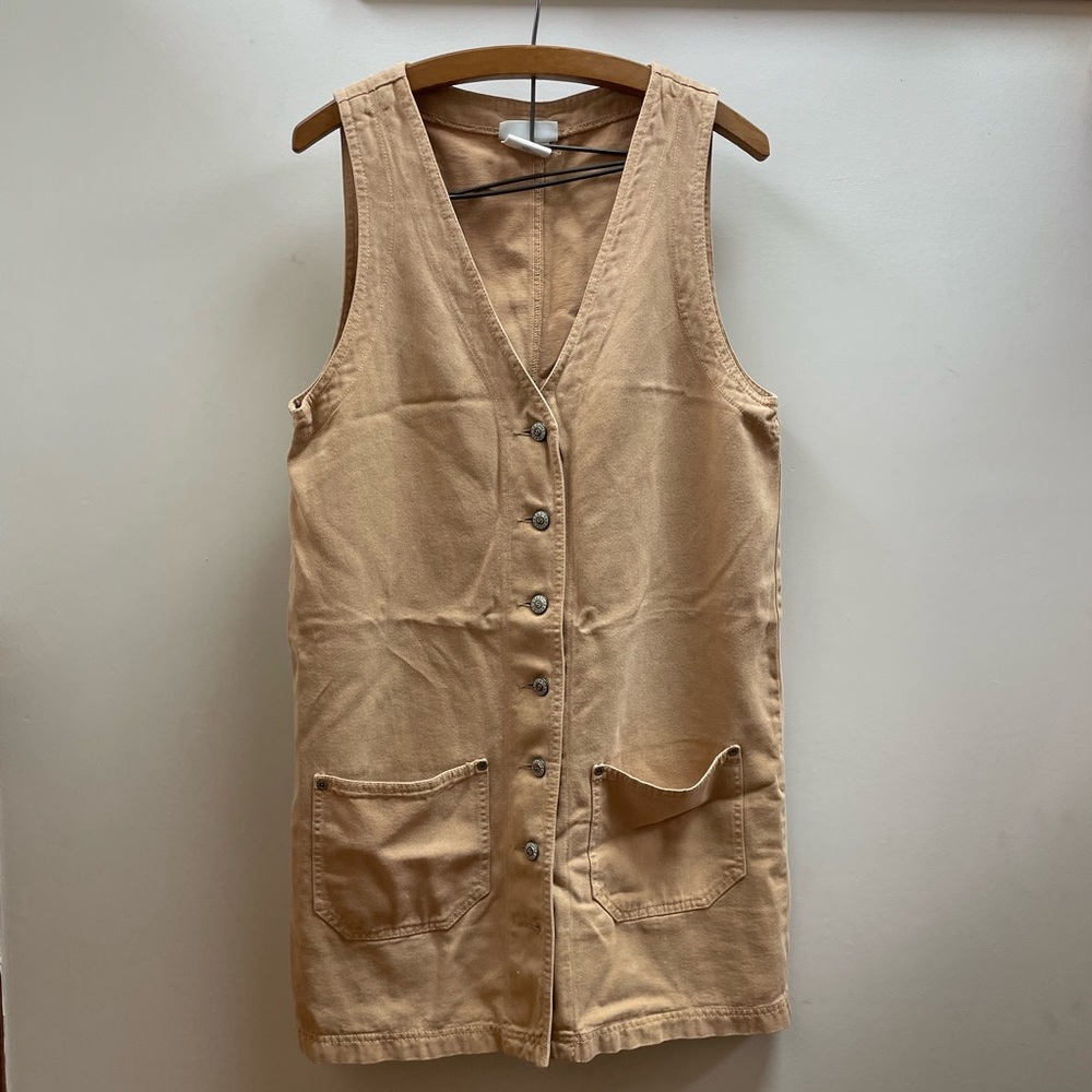 Vintage Jumper dress button down